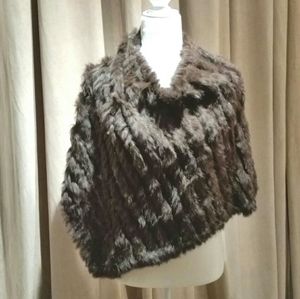 Fur (Rex Rabbit) poncho
